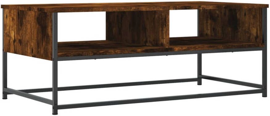 VidaXL -Salontafel-100x51x40-cm-bewerkt-hout-gerookt-eikenkleurig