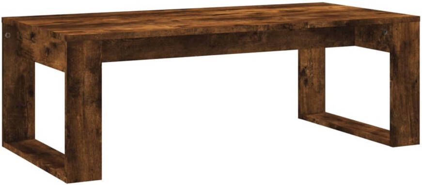 VidaXL -Salontafel-102x50x35-cm-bewerkt-hout-gerookt-eikenkleurig - Foto 1