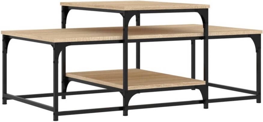 VidaXL -Salontafel-102x60x45-cm-bewerkt-hout-sonoma-eikenkleurig