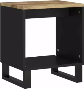 VidaXL Salontafel 40x31x46 cm massief mangohout en bewerkt hout