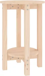 VidaXL Salontafel Ø 40x60 cm massief grenenhout