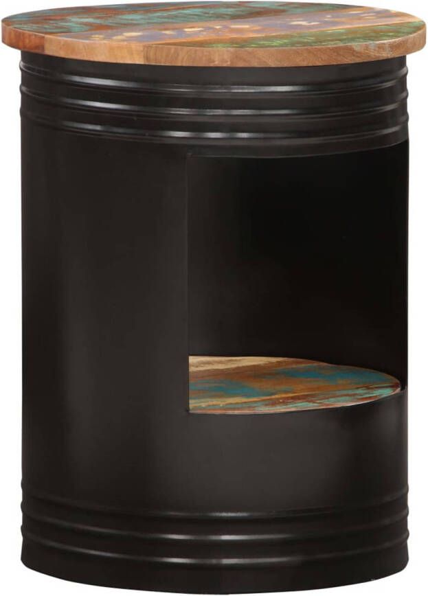 VidaXL -Salontafel-43x55-cm-massief-gerecycled-hout