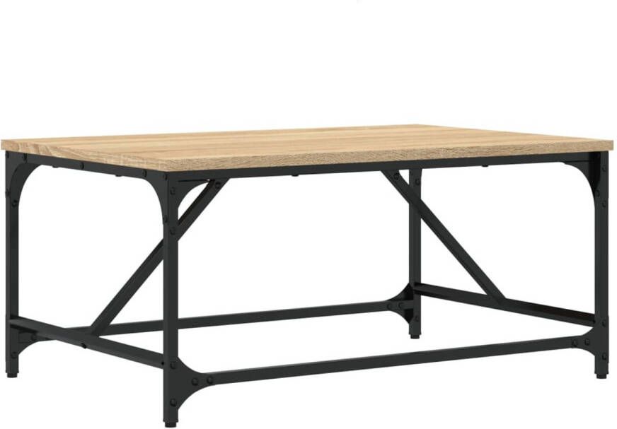 VidaXL -Salontafel-75x50x35-cm-bewerkt-hout-sonoma-eikenkleurig