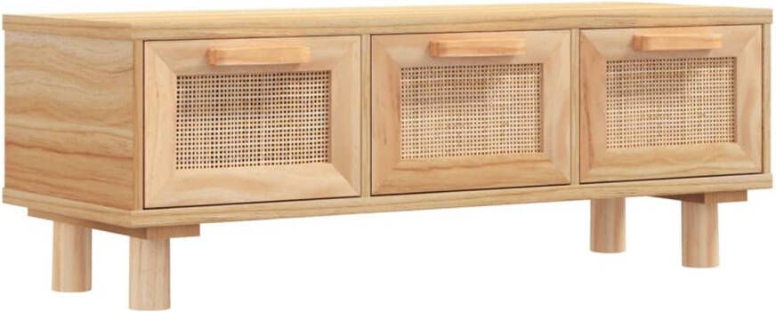 VidaXL -Salontafel-80x40x30-cm-bewerkt-hout-en-grenenhout-bruin