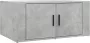 VidaXL Salontafel 80x50x36 Cm Bewerkt Hout Betongrijs - Thumbnail 1