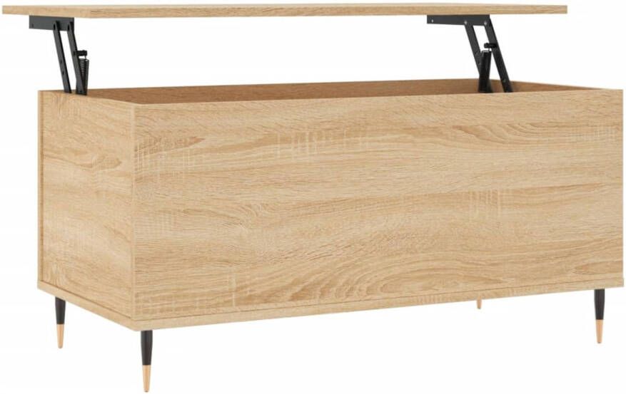 VidaXL -Salontafel-90x44 5x45-cm-bewerkt-hout-sonoma-eikenkleurig