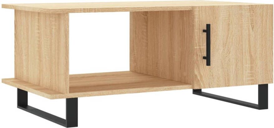 Prolenta Premium INFIORI Salontafel 90x50x40 cm bewerkt hout sonoma eikenkleurig