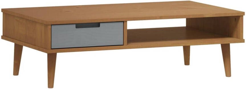 VidaXL -Salontafel-MOLDE-100x55x31-cm-massief-grenenhout-bruin