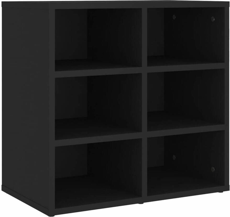VidaXL -Schoenenkast-52 5x30x50-cm-zwart