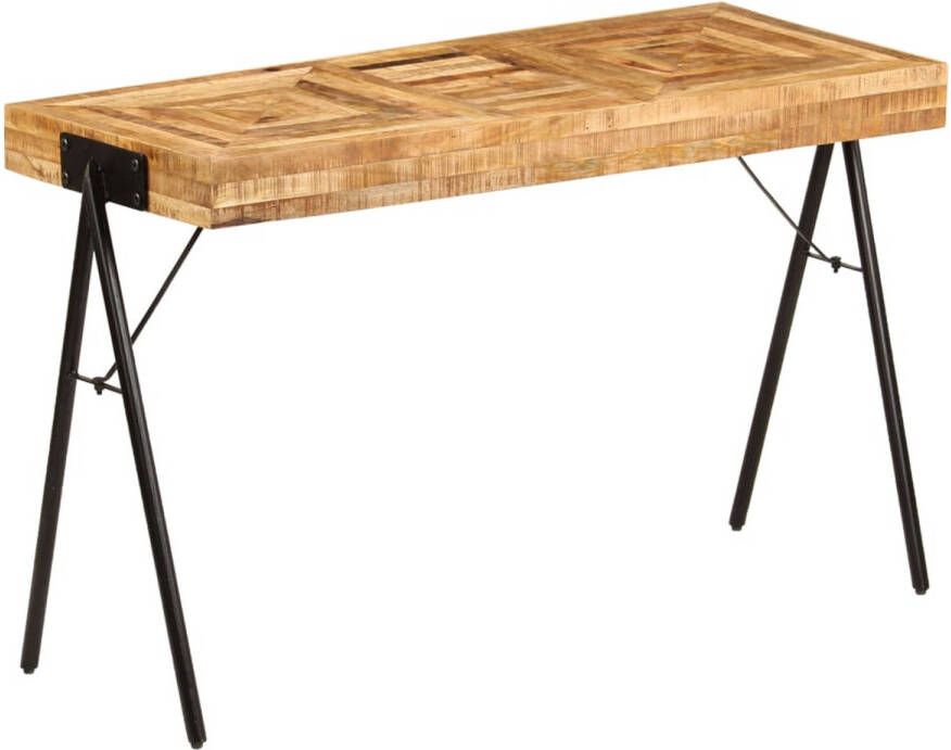 VidaXL -Schrijftafel-118x50x75-cm-massief-mangohout