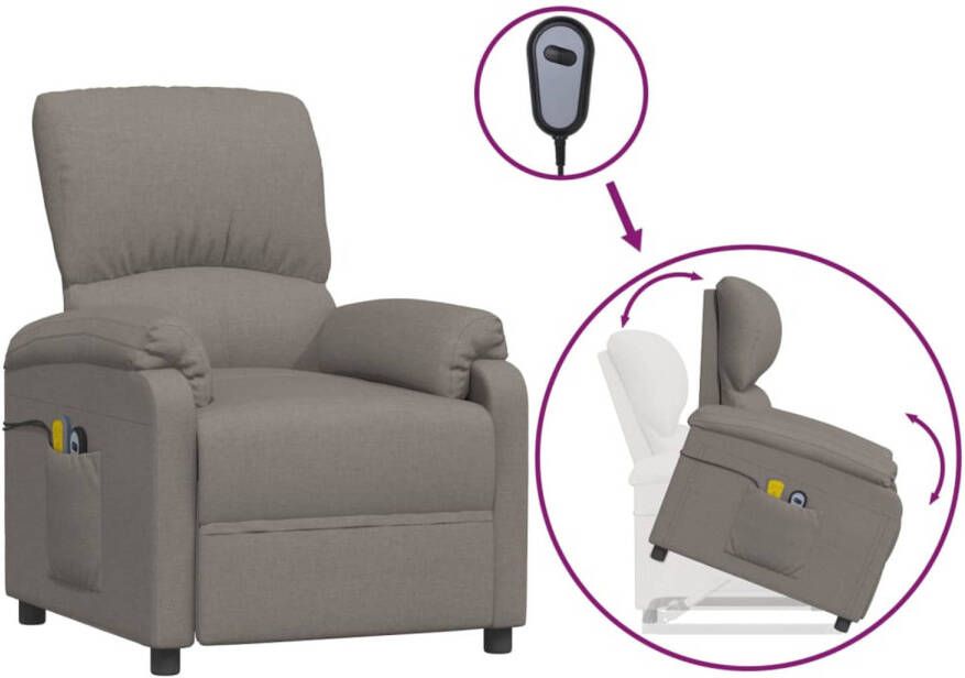 VidaXL -Sta-op-massagestoel-stof-taupe