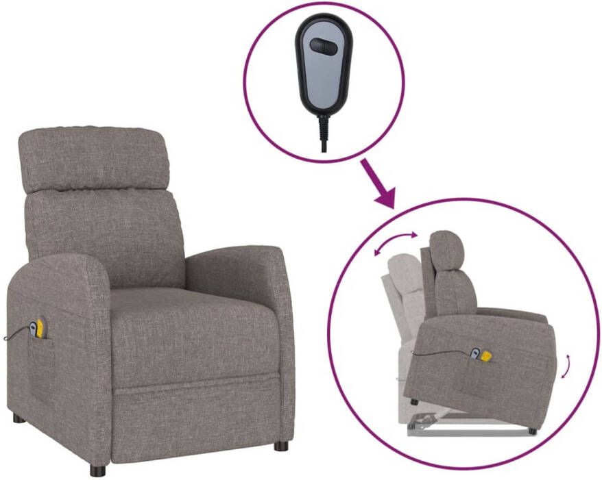 VidaXL -Sta-op-massagestoel-stof-taupe
