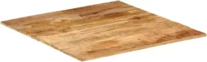 VidaXL Tafelblad 15-16 Mm 80x80 Cm Massief Mangohout