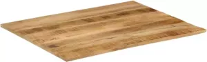 VidaXL Tafelblad 15-16 Mm 90x70 Cm Massief Mangohout