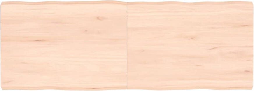 VidaXL -Tafelblad-natuurlijke-rand-140x50x(2-6)-cm-massief-eikenhout