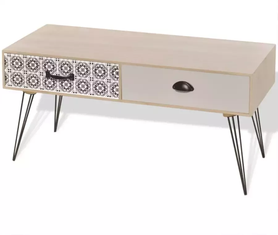 VidaXL TV dressoir 100x40x35 cm bruin