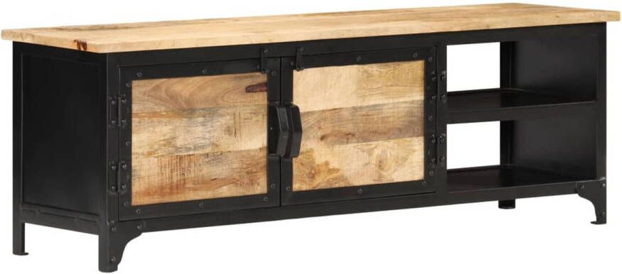 VidaXL -Tv-meubel-120x30x40-cm-massief-mangohout