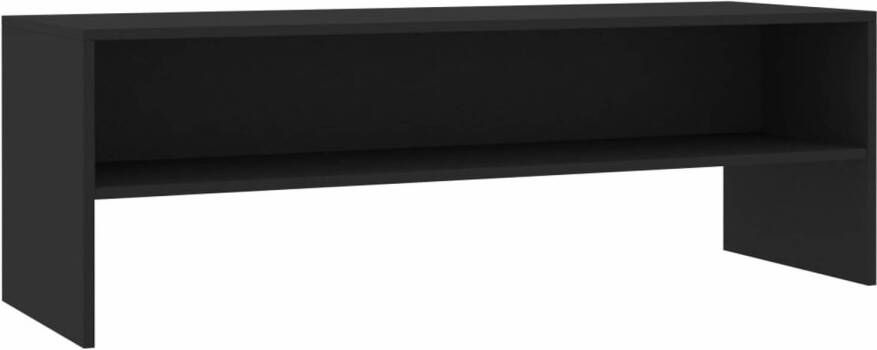VidaXL Tv-meubel 120x40x40 cm bewerkt hout zwart