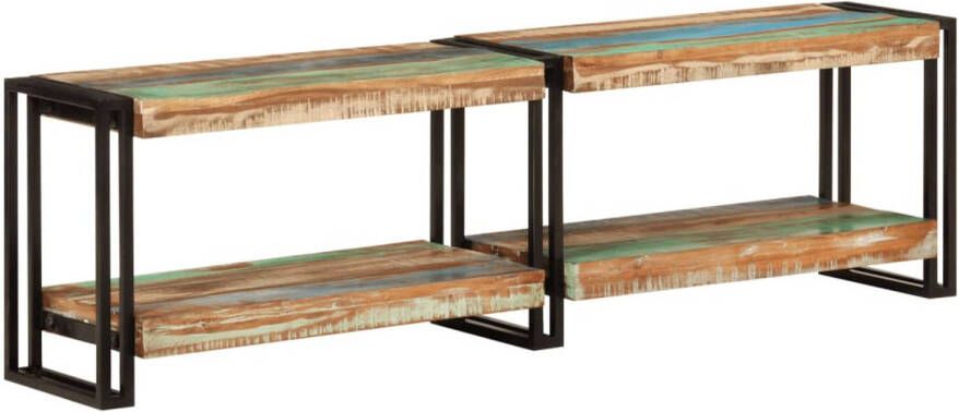 VidaXL -Tv-meubel-140x30x40-cm-massief-gerecycled-hout