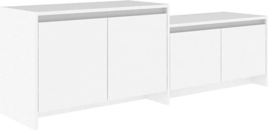 VidaXL -Tv-meubel-146 5x35x50-cm-spaanplaat-wit