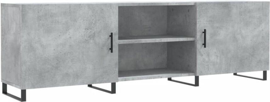 Prolenta Premium INFIORI Tv-meubel 150x30x50 cm bewerkt hout betongrijs - Foto 1