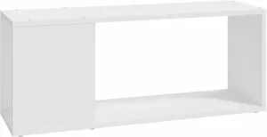 VidaXL Tv-meubel 80x24x32 Cm Bewerkt Hout Wit