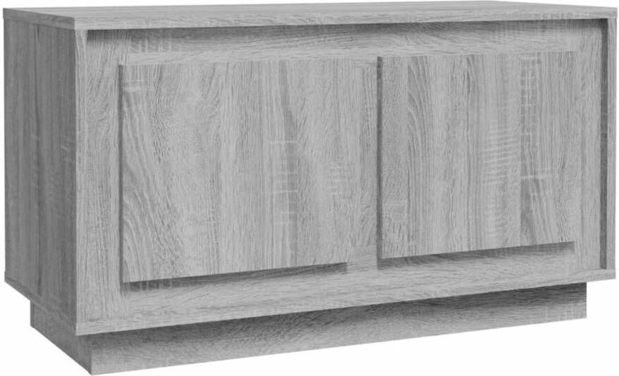 VidaXL -Tv-meubel-80x35x45-cm-bewerkt-hout-grijs-sonoma-eikenkleurig