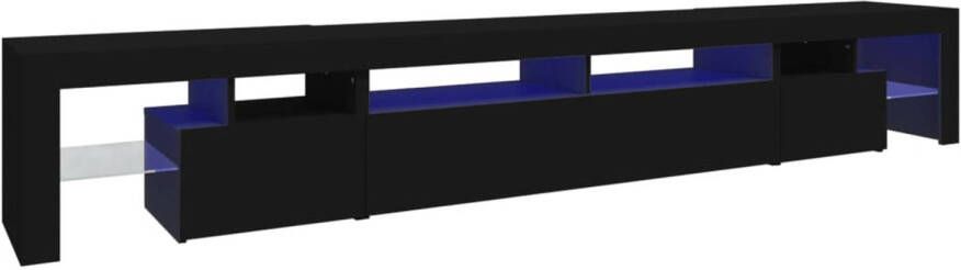 VidaXL -Tv-meubel-met-LED-verlichting-260x36 5x40-cm-zwart