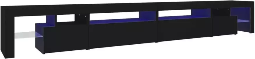 VidaXL -Tv-meubel-met-LED-verlichting-290x36 5x40-cm-zwart