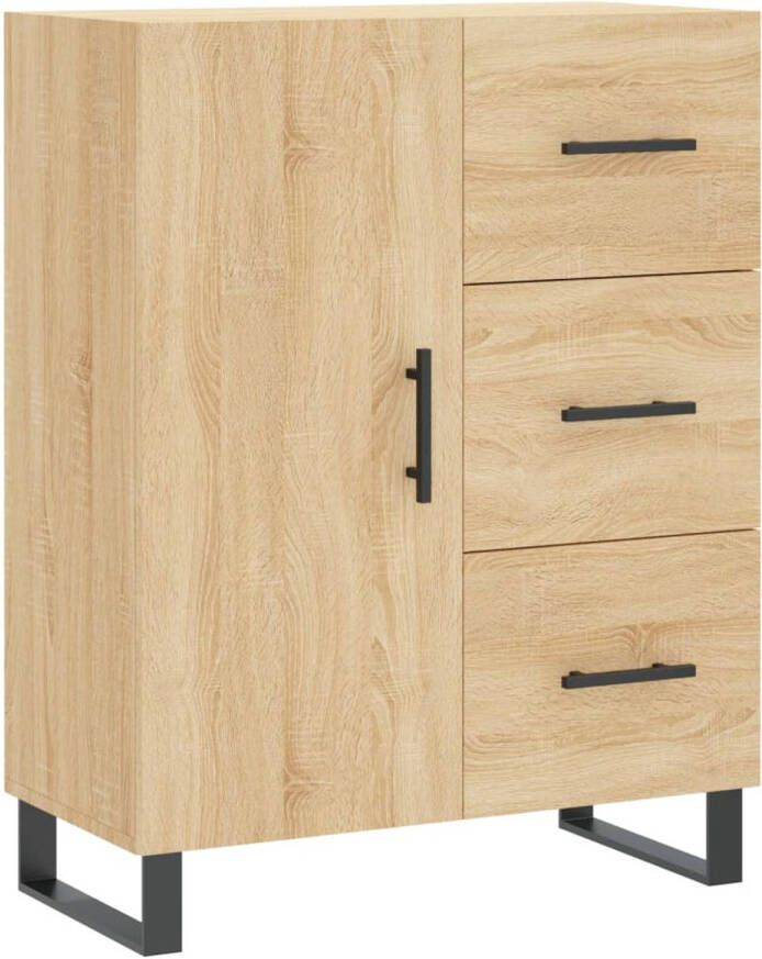 VidaXL -Dressoir-69 5x34x90-cm-bewerkt-hout-sonoma-eikenkleurig