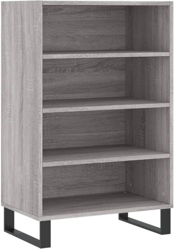 VidaXL -Hoge-kast-57x35x90-cm-bewerkt-hout-grijs-sonoma-eikenkleurig