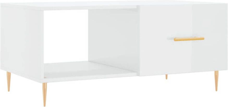 VidaXL -Salontafel-90x50x40-cm-bewerkt-hout-hoogglans-wit