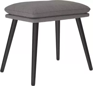 VidaXL Voetenbank 45x29 5x39 Cm Stof Lichtgrijs