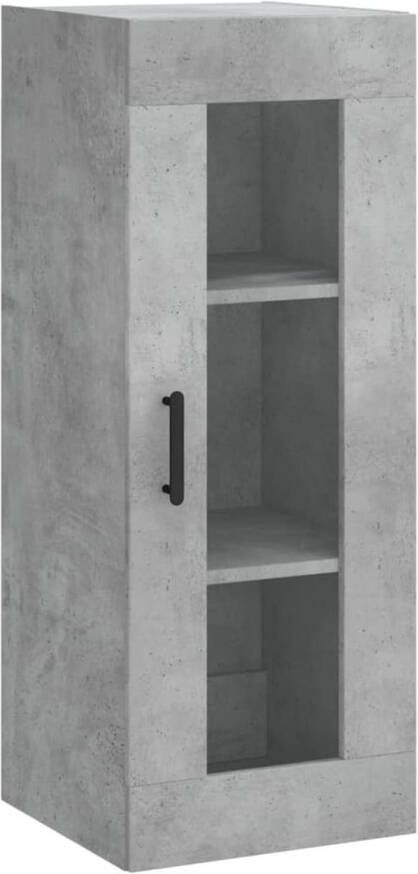 VidaXL -Wandkast-34 5x34x90-cm-betongrijs