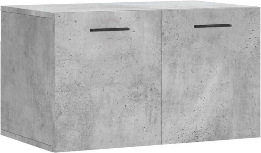 VidaXL -Wandkast-60x36 5x35-cm-bewerkt-hout-betongrijs
