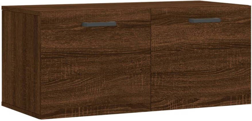 Prolenta Premium INFIORI Wandkast 80x36 5x35 cm bewerkt hout bruineikenkleurig