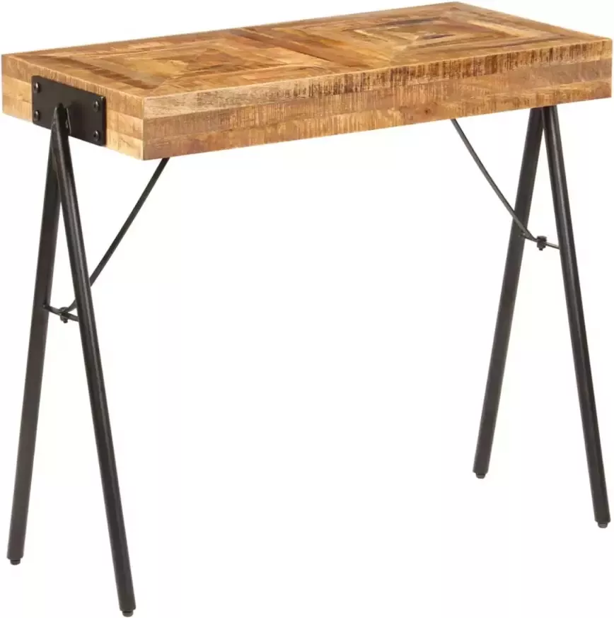 VidaXL -Wandtafel-80x40x75-cm-massief-mangohout