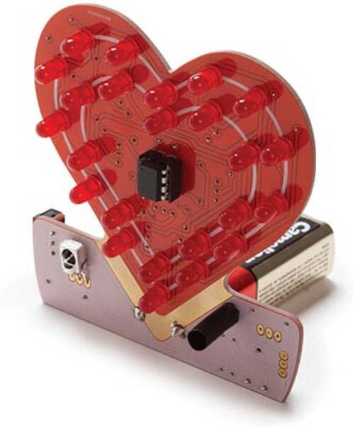 Whadda Educatieve soldeerkit knipperend hartje