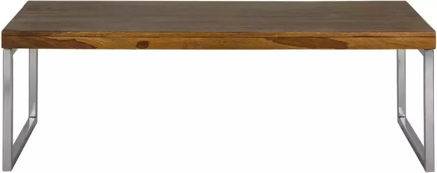 WOMO-Design Salontafel 120x40x60 cm natuurlijk tropisch hout