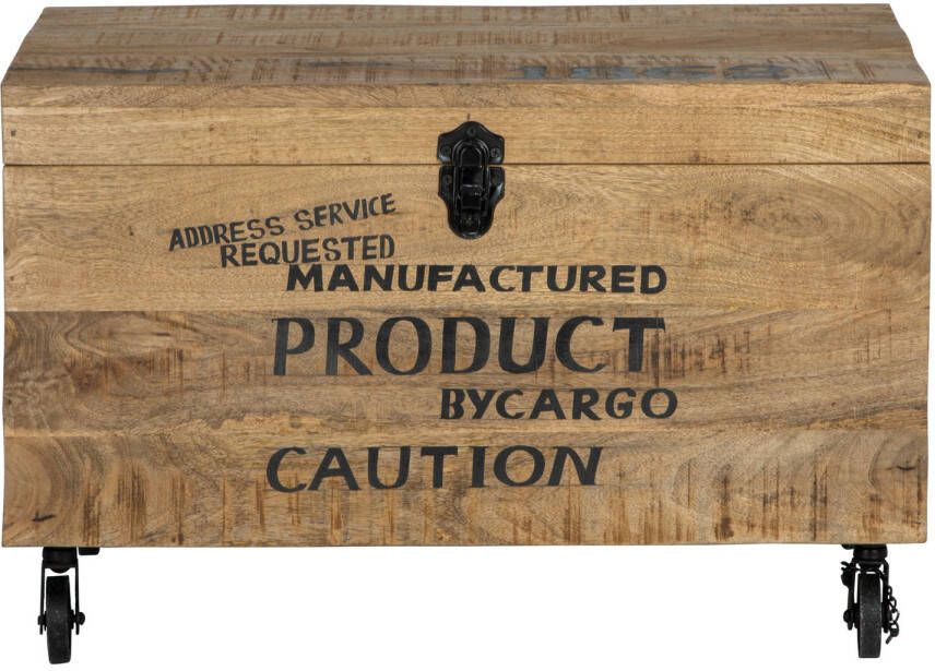 Womo-design salontafel naturel 70x44x45 cm acaciahout