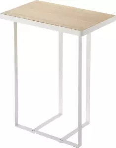 Yamazaki Tower Bijzettafel En Tijdschriftrek Wit