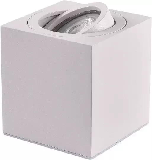 Ylumen Tafellamp Fury vierkant 8 x 8 cm wit