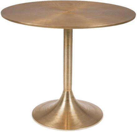 Zuiver BOLD MONKEY Hypnotising Round Dining Table Gold