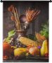 1001Tapestries Wandkleed Wanddoek Groente Fruit Rustiek Tafel 150x200 cm Wandtapijt - Thumbnail 2