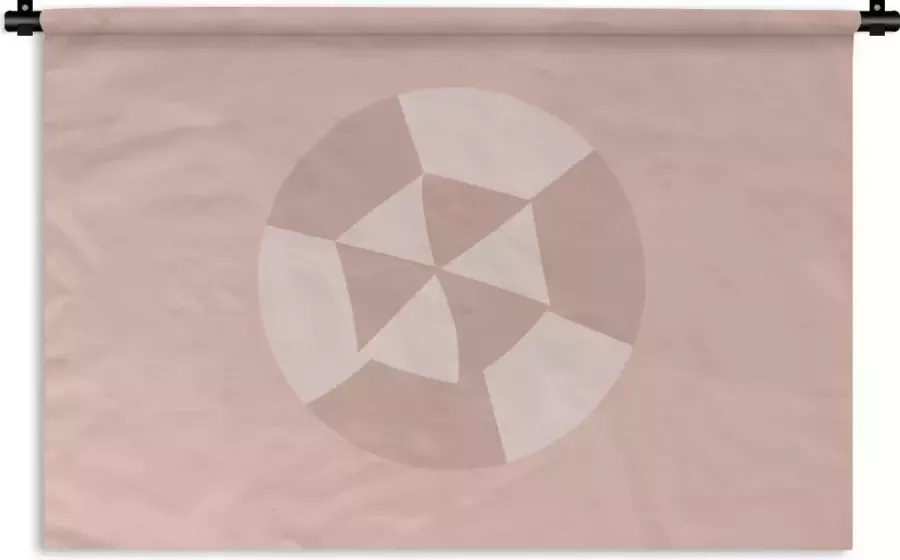 1001Tapestries Wandkleed Wanddoek Zomer Parasol Abstract 150x100 cm Wandtapijt