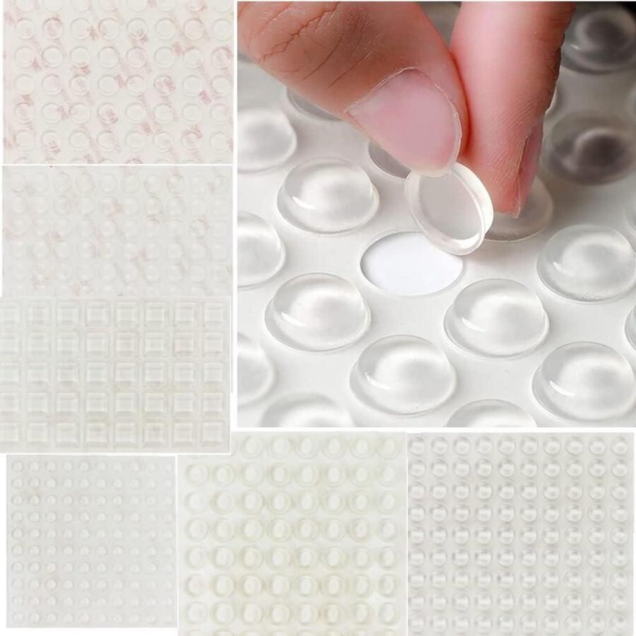11 Zelfklevende rubberen voeten 468 stuks anti-kras meubelpads deurknopbumpers voor kast lade deur stoel en tafel kunststof vloerbeschermer Washing Machine