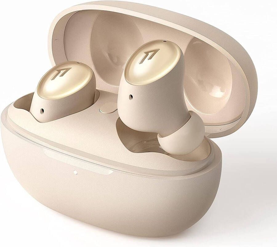 1More ColorBuds2 Draadloze In-Ear Bluetooth Koptelefoon Goud Met Actieve Ruisonderdrukking