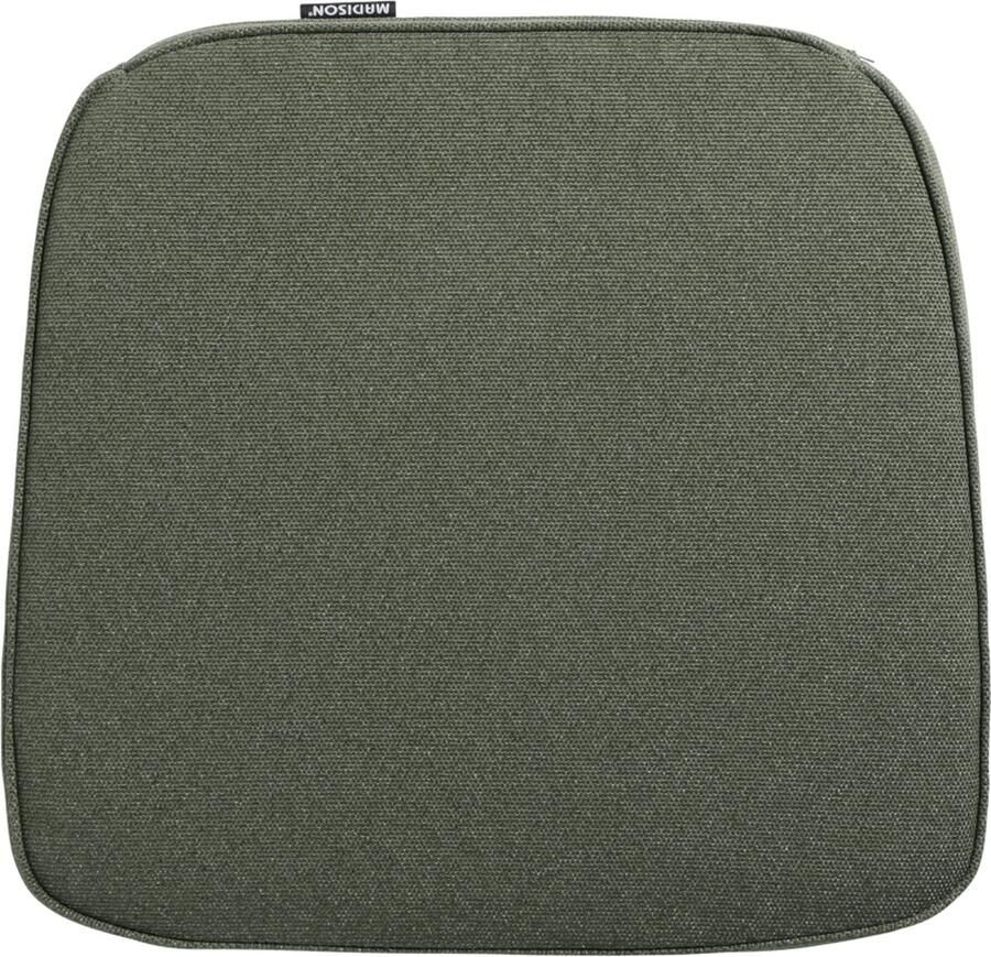 2-L Home & Garden Madison Zitkussen Panama 48x48 cm voor wicker tuinstoelen groen