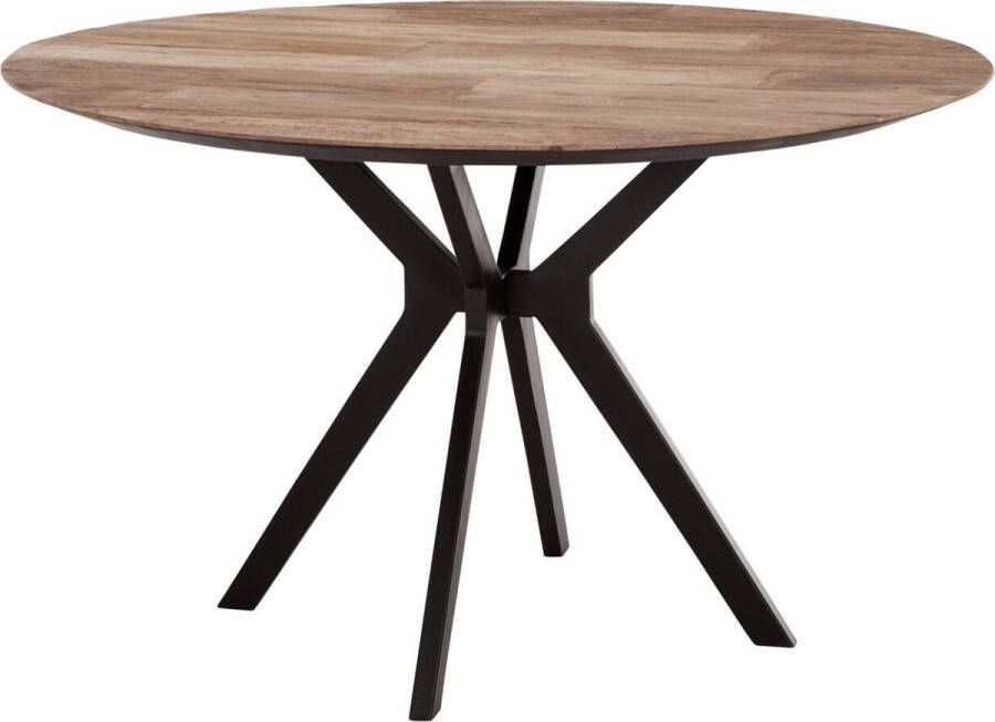 DTP Home Dining table Metropole round 78xØ130 cm recycled teakwood - Foto 3