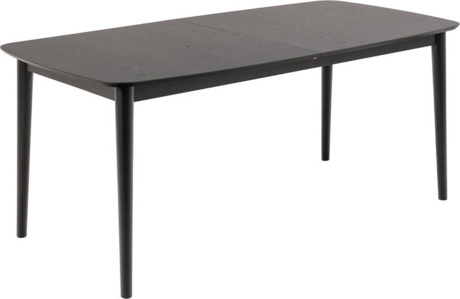 24Designs Montreal Uitschuifbare Eettafel 180 220 Cm Zwart